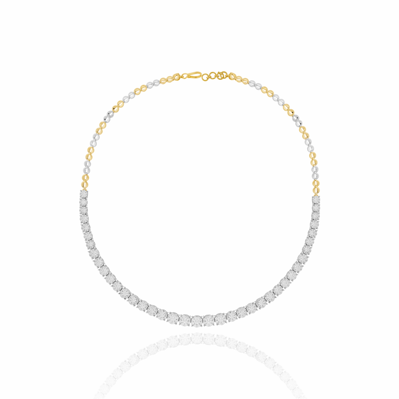 Eternity Lab Grown Diamond Tennis Necklace