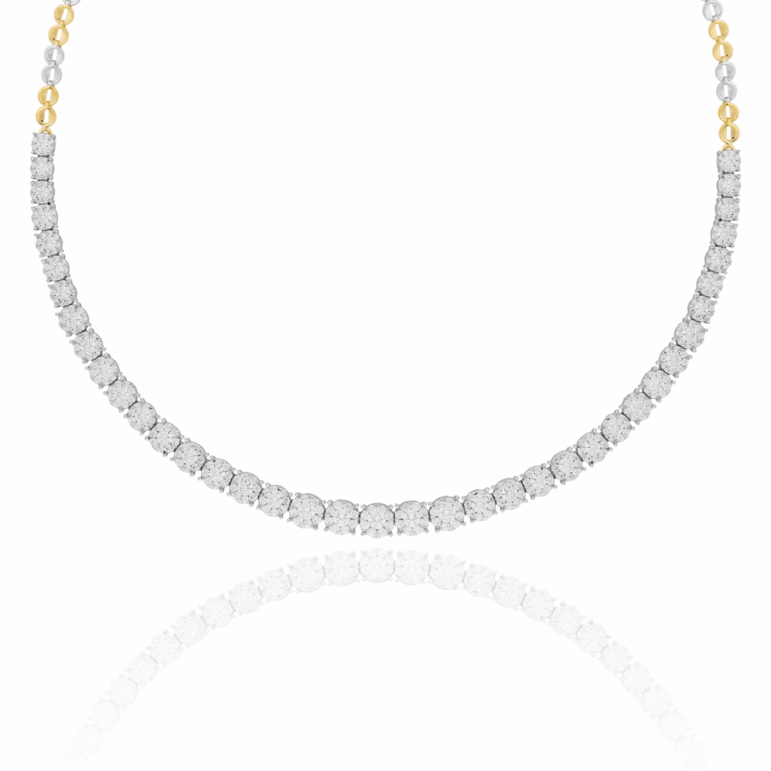 Eternity Lab Grown Diamond Tennis Necklace