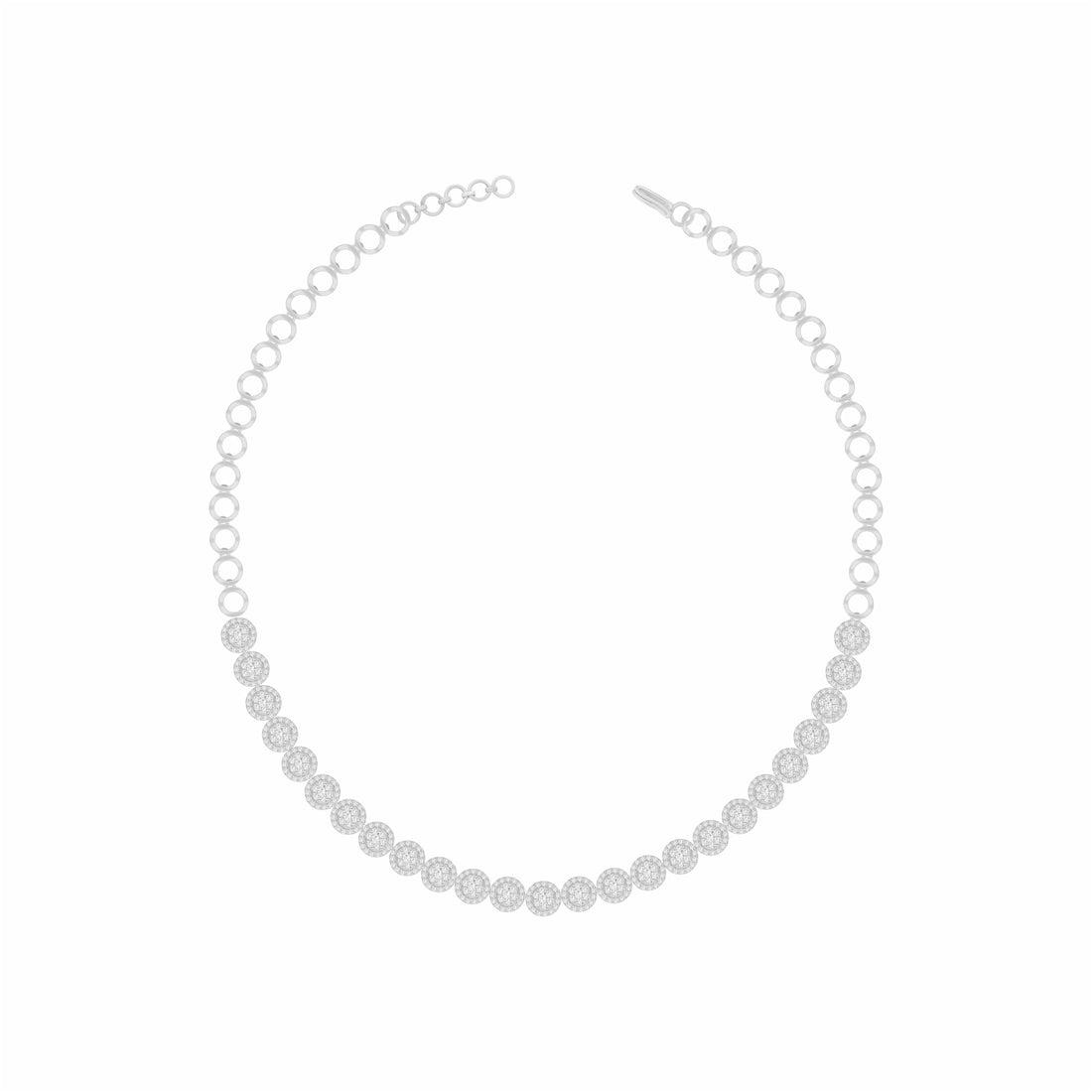 Eternity Circle Lab Grown Diamond Necklace