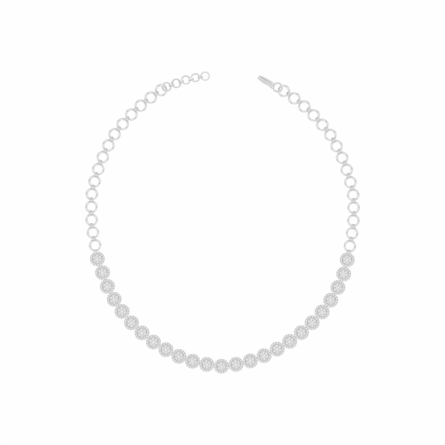 Eternity Circle Lab Grown Diamond Necklace