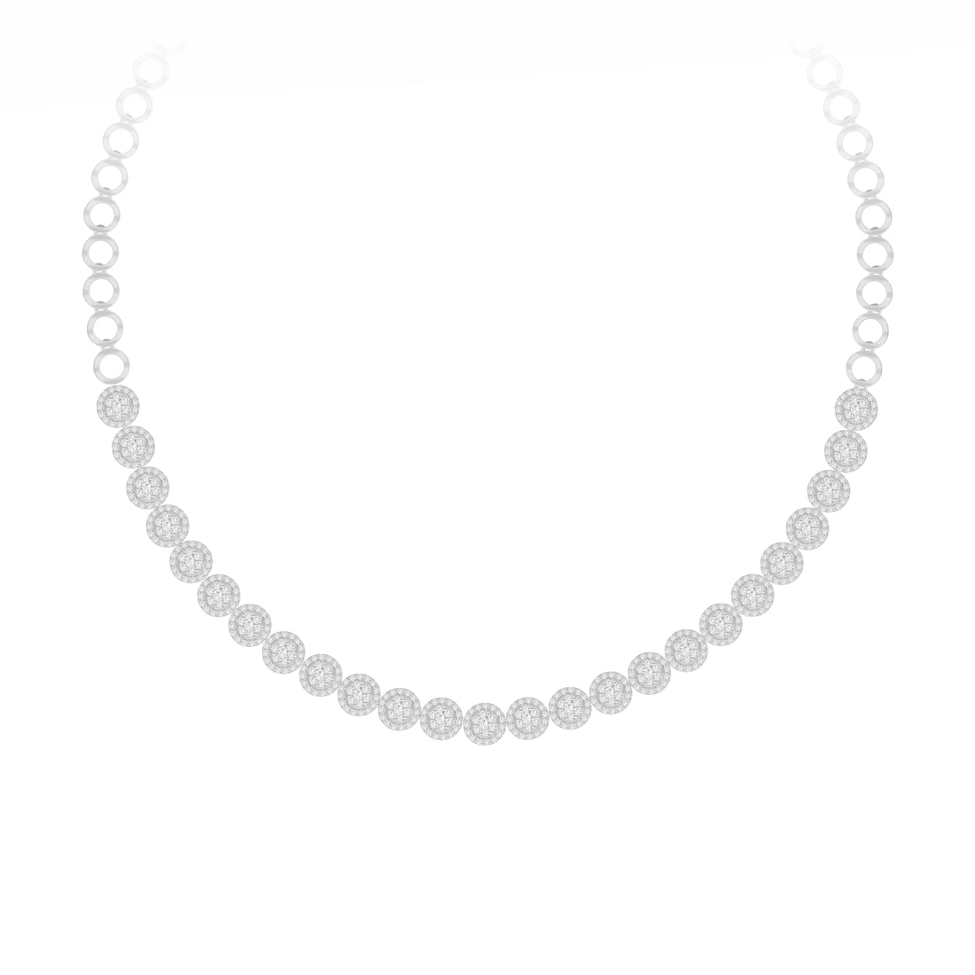 Eternity Circle Lab Grown Diamond Necklace