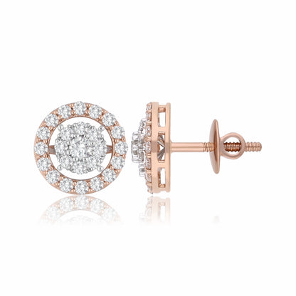 Purity Petal Lab Grown Diamond Drop Earrings