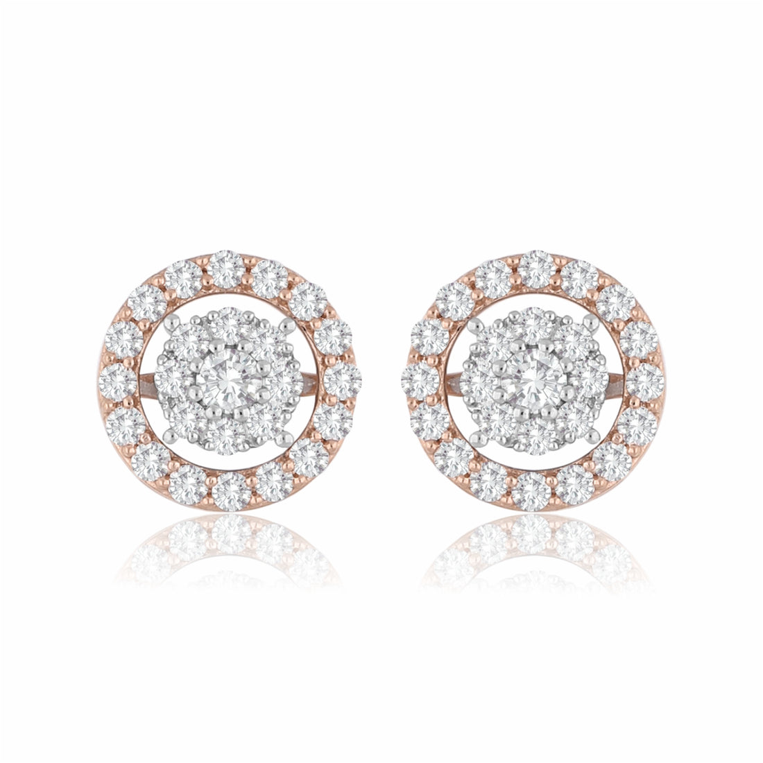 Purity Petal Lab Grown Diamond Drop Earrings
