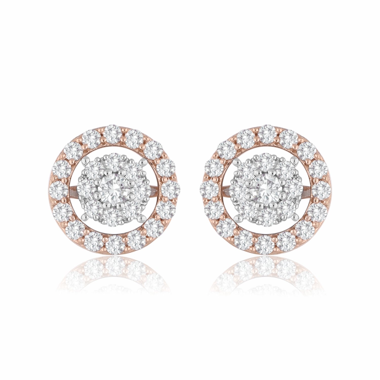 Purity Petal Lab Grown Diamond Drop Earrings