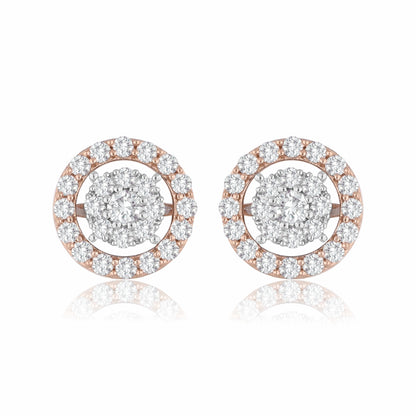 Purity Petal Lab Grown Diamond Drop Earrings