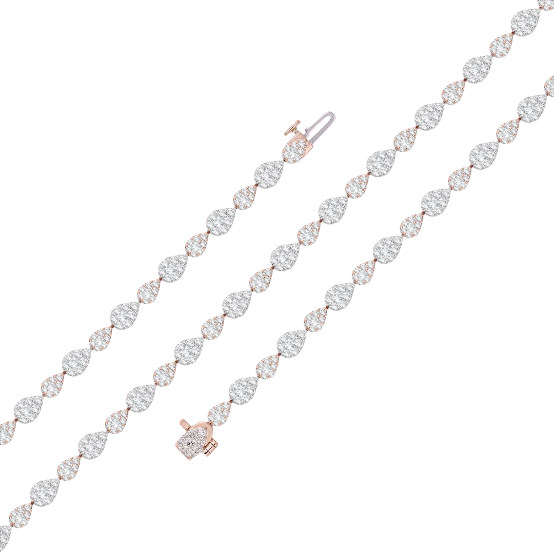 Droplet Lab Grown Diamond Bracelet