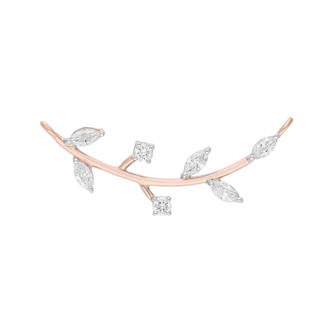 Whispering Leaf Lab Grown Diamond Pendant