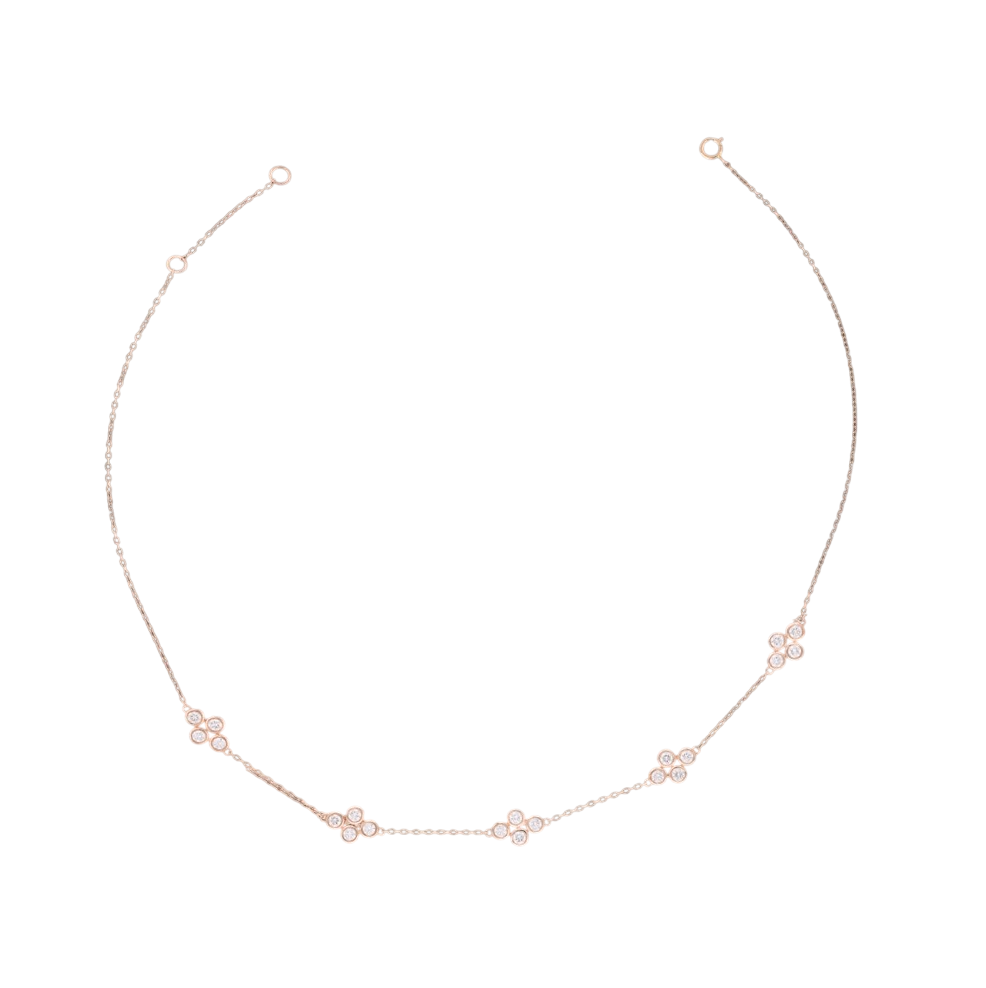 Fresh Fleur Lab Grown Diamond Necklace