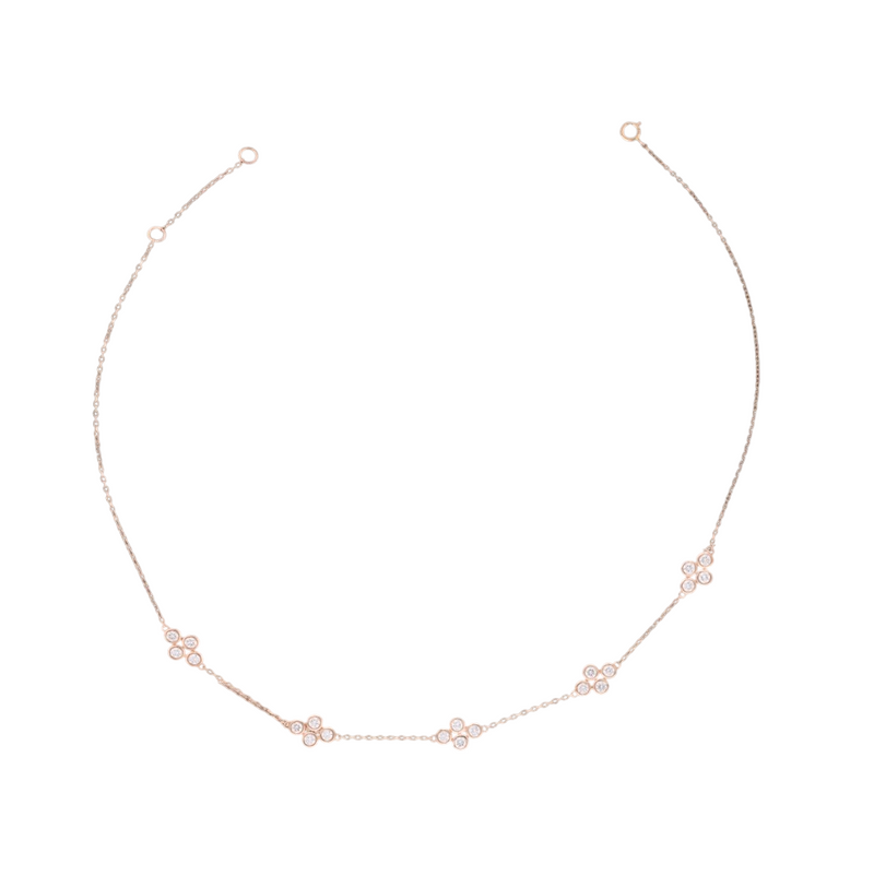 Fresh Fleur Lab Grown Diamond Necklace