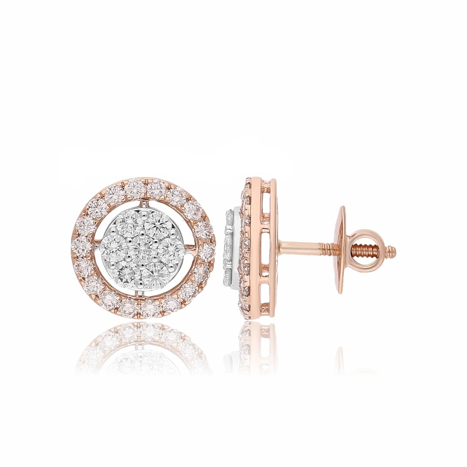 Twilight Glow Lab Grown Diamond Earrings