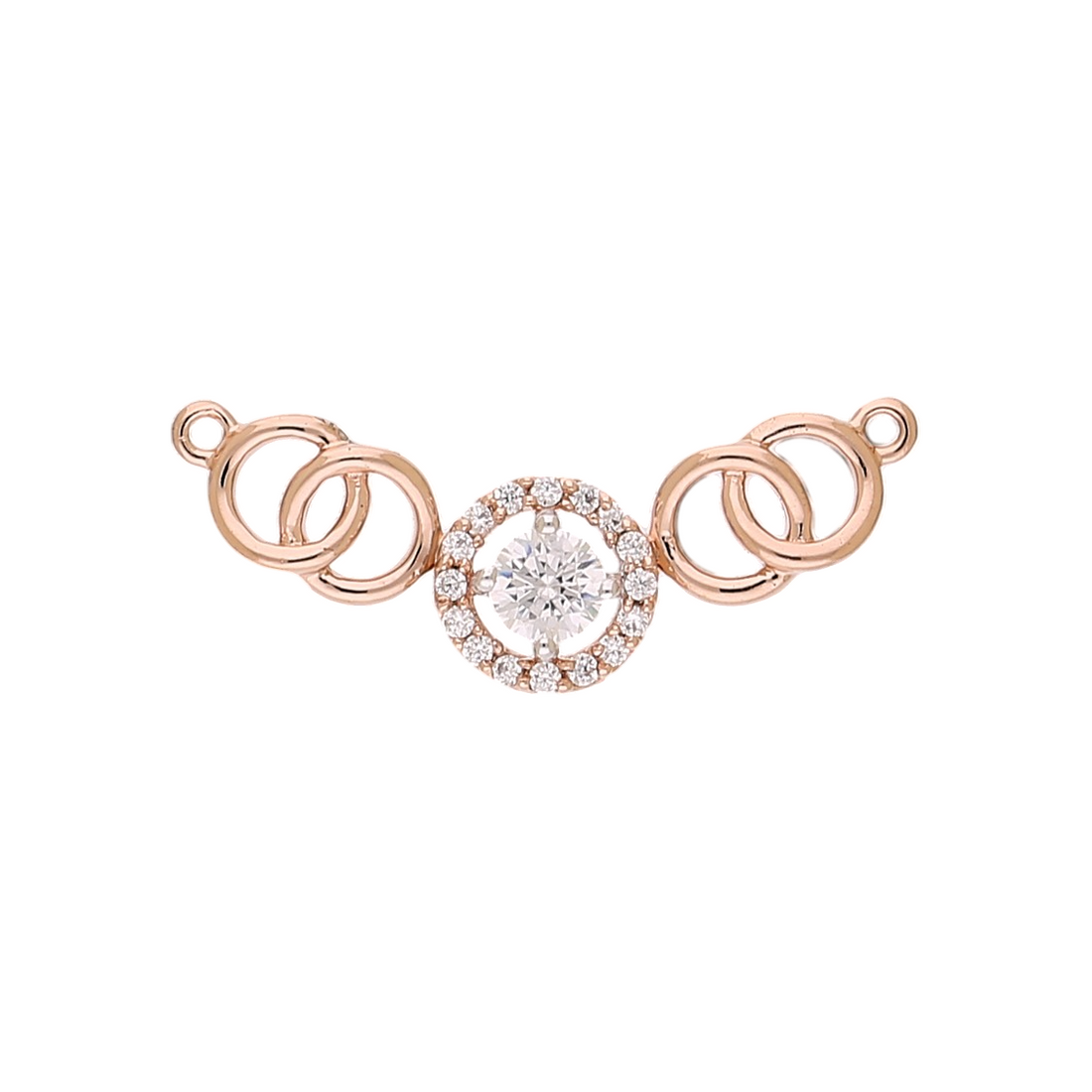 Unity Circle Lab Grown Diamond Pendant