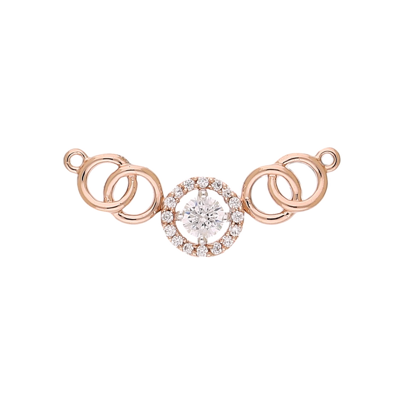 Unity Circle Lab Grown Diamond Pendant