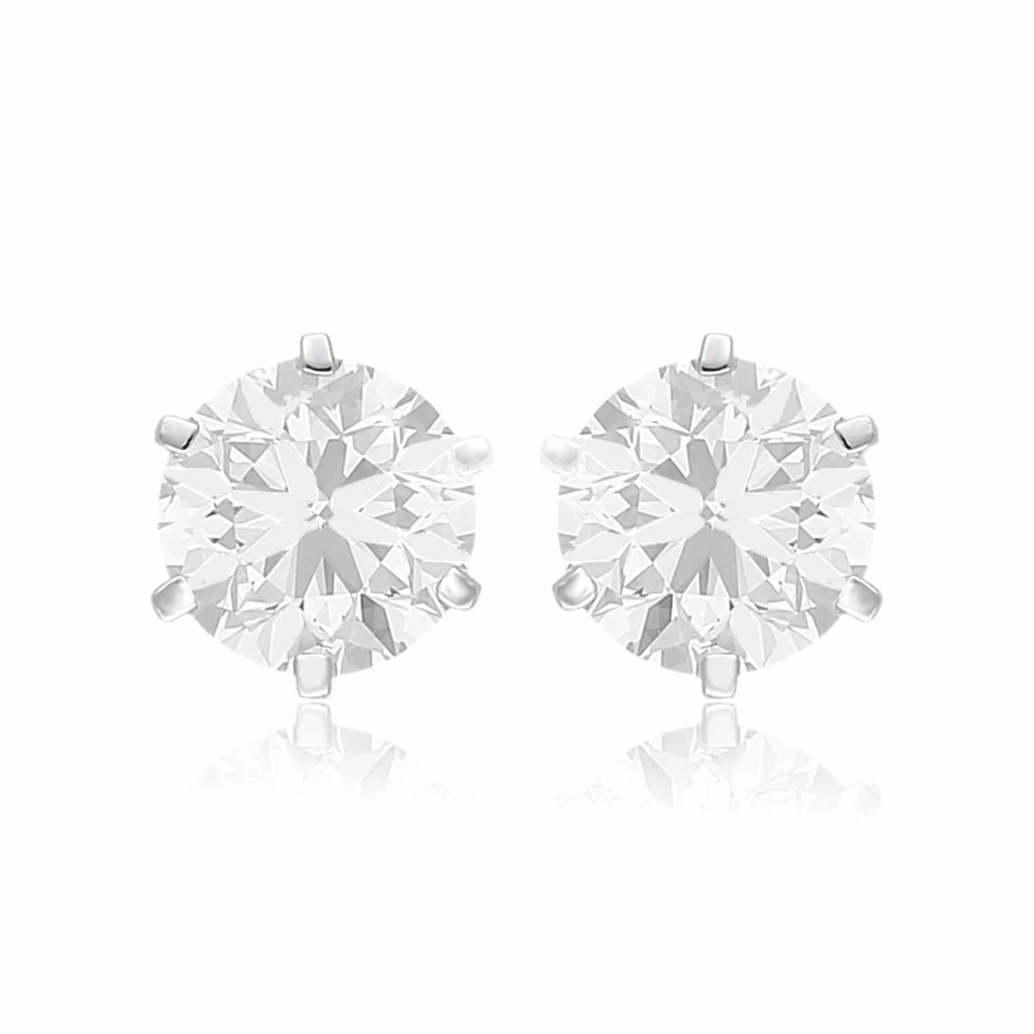 Everlight Shine Solitaire Lab Grown Diamond Earrings