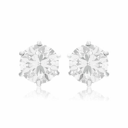Everlight Shine Solitaire Lab Grown Diamond Earrings