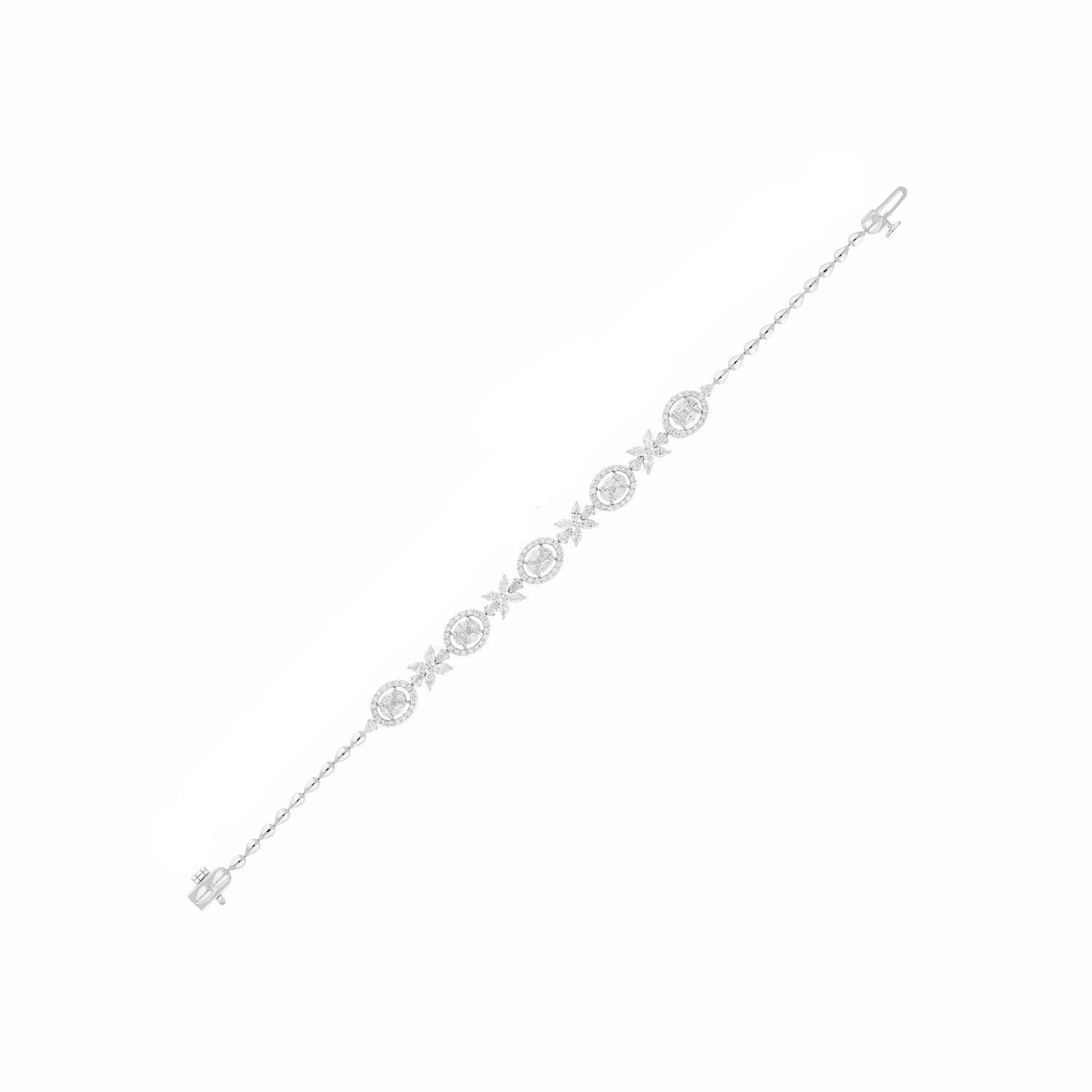 Eden Orbit Lab Grown Diamond Bracelet