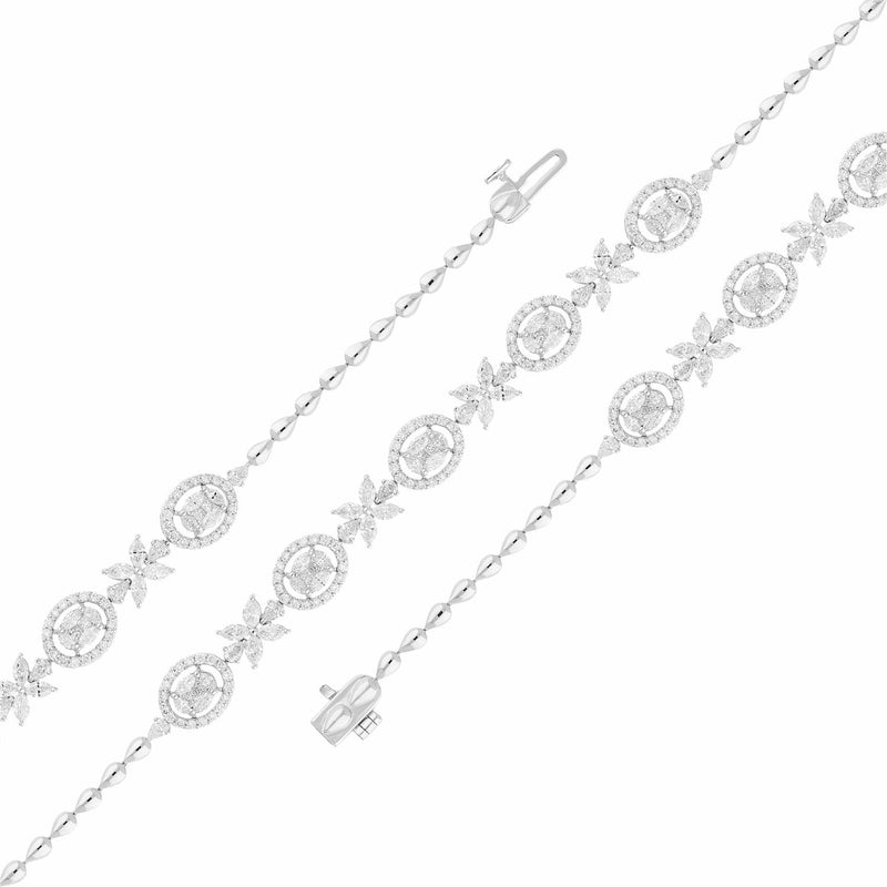 Eden Orbit Lab Grown Diamond Bracelet