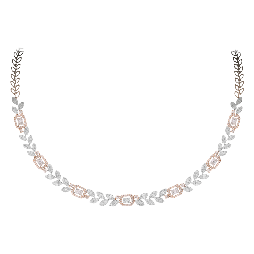Whimsical Lab Grown Diamond Necklace