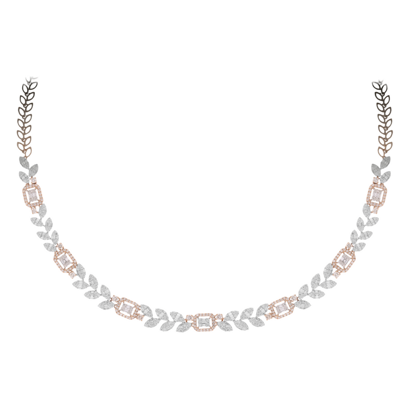 Whimsical Lab Grown Diamond Necklace