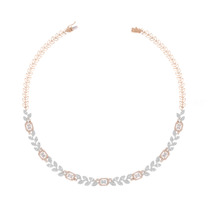 Whimsical Lab Grown Diamond Necklace