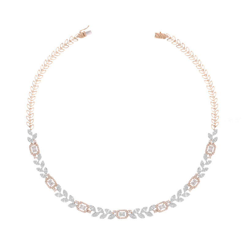 Whimsical Lab Grown Diamond Necklace