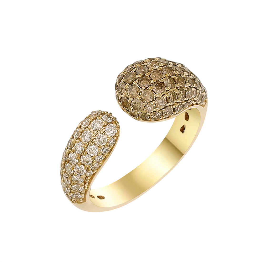 Radiant Embrace Lab Grown Diamond Ring