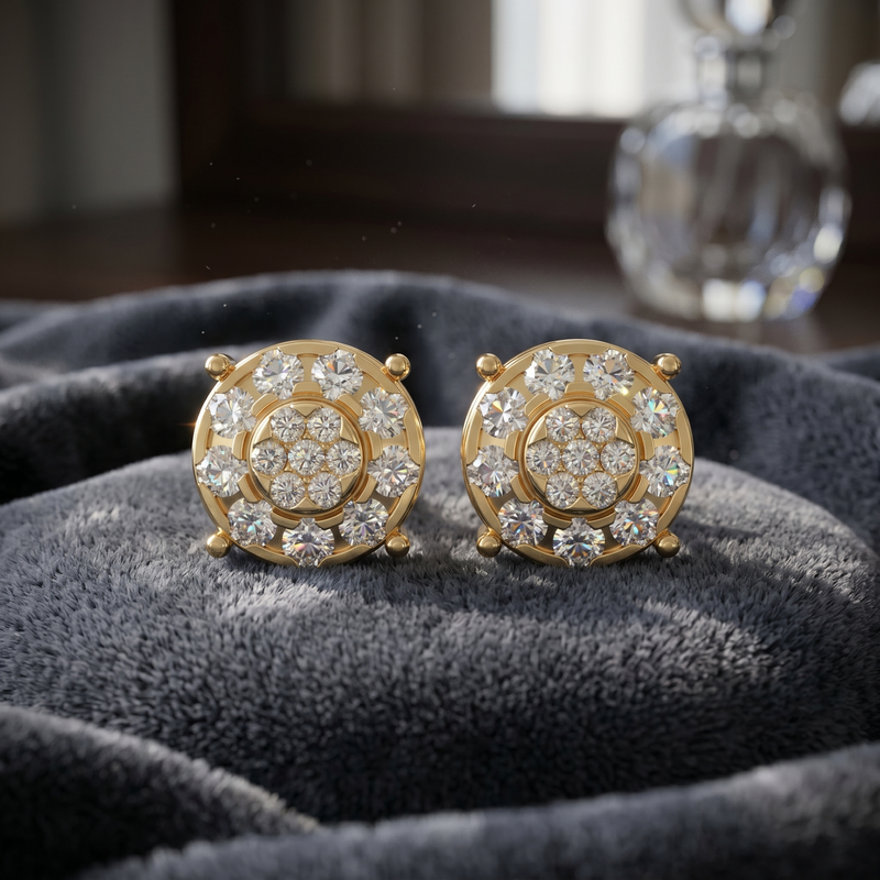 Celestial Harmony Lab Grown Diamond Studs