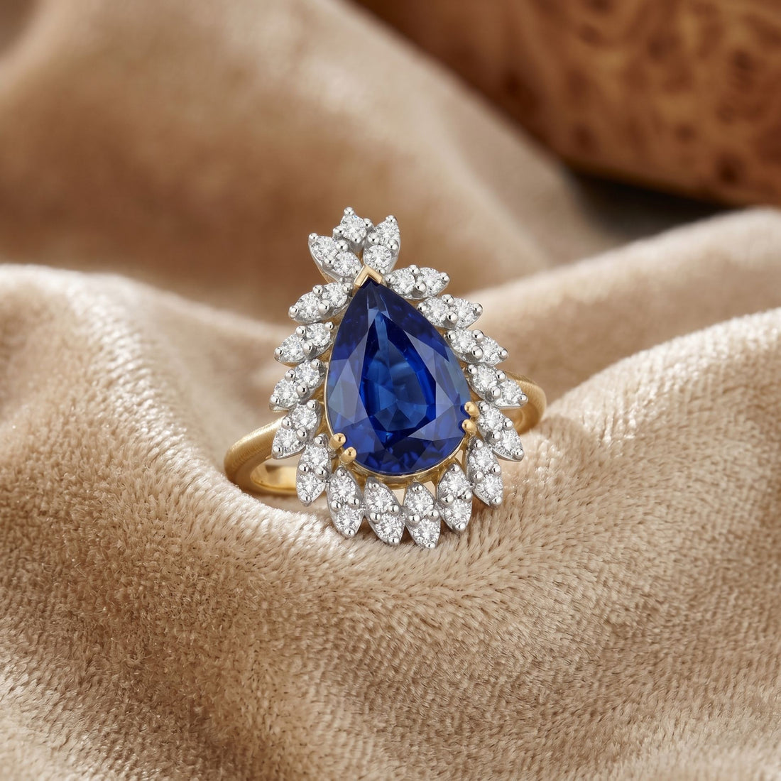 Sapphire Sovereign Lab Grown Gemstone Ring