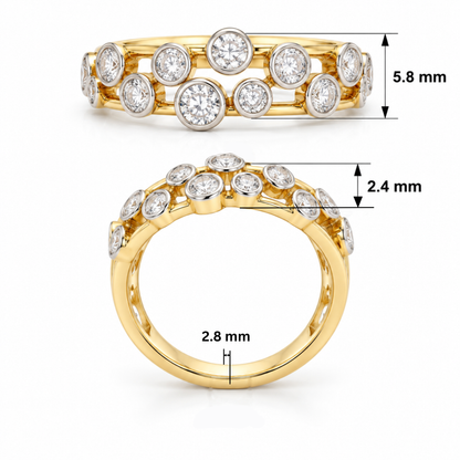 Orbit Elegance Lab Grown Diamond Ring