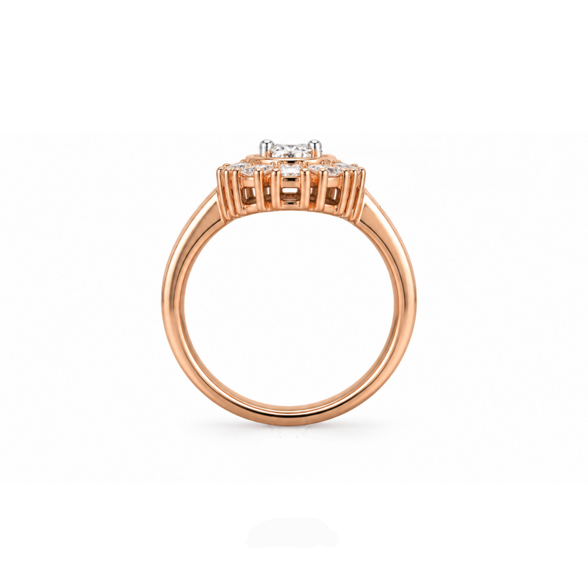 Gilded Lily Lab Grown Diamond Ring