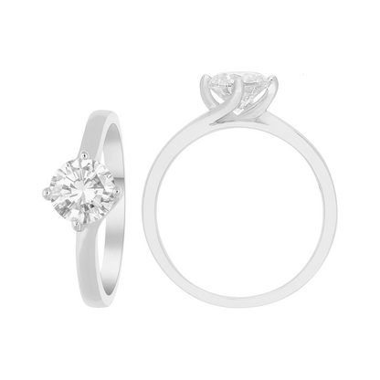 Purity of Light Solitaire Lab Grown Diamond Ring