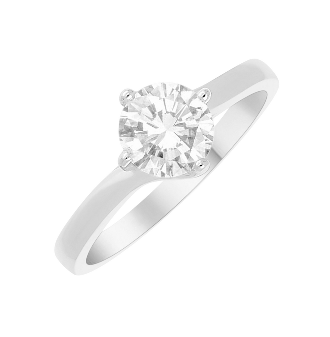Purity of Light Solitaire Lab Grown Diamond Ring