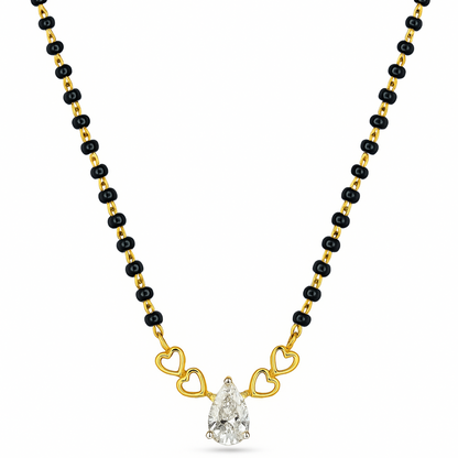 Heartfelt Elegance Lab Grown Diamond Mangalsutra