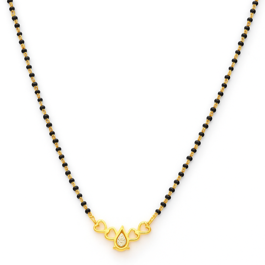 Heartfelt Elegance Lab Grown Diamond Mangalsutra