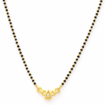 Heartfelt Elegance Lab Grown Diamond Mangalsutra