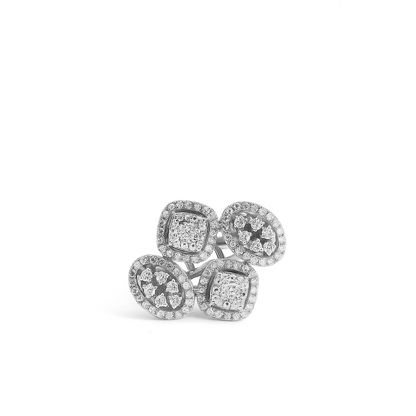 Quartet Radiance Lab Grown Diamond Cocktail Ring
