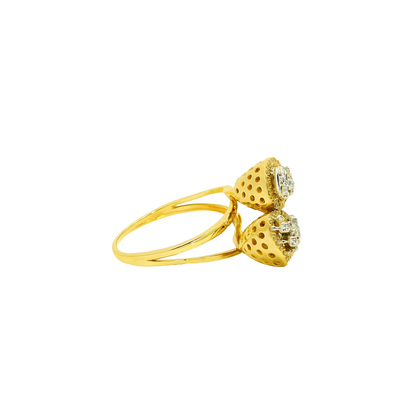 Quartet Radiance Lab Grown Diamond Cocktail Ring