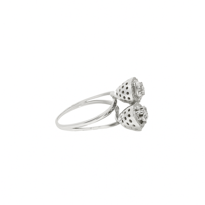 Quartet Radiance Lab Grown Diamond Cocktail Ring