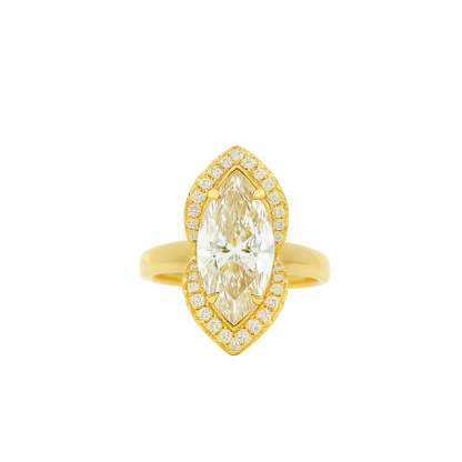Fairy Quill Lab Grown Diamond Ring