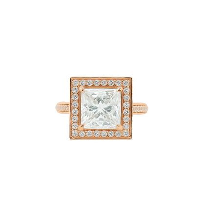 Sovereign Square Lab Grown Diamond Ring