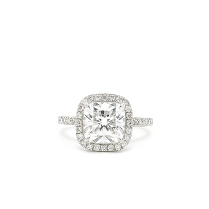 Serene Cushion Lab Grown Diamond Ring