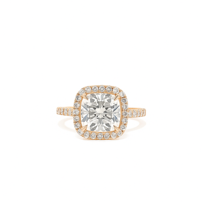 Serene Cushion Lab Grown Diamond Ring