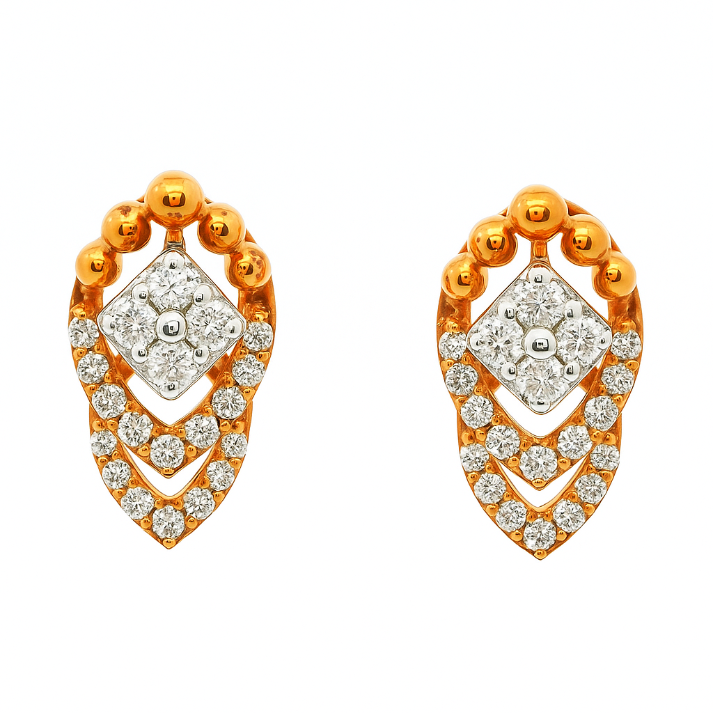 Radiant Cherish Lab Grown Diamond Earrings