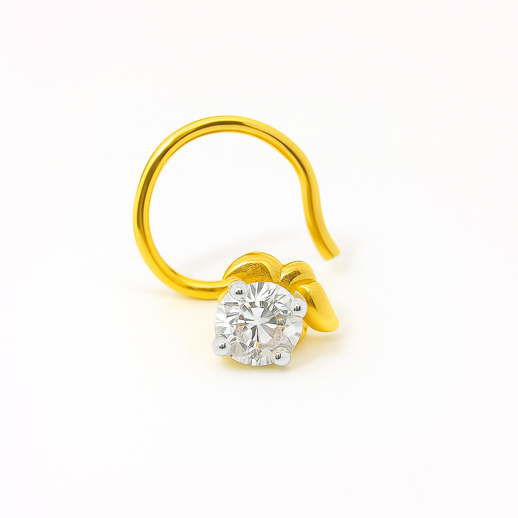 Pristine Glow Lab Grown Diamond Nosepin