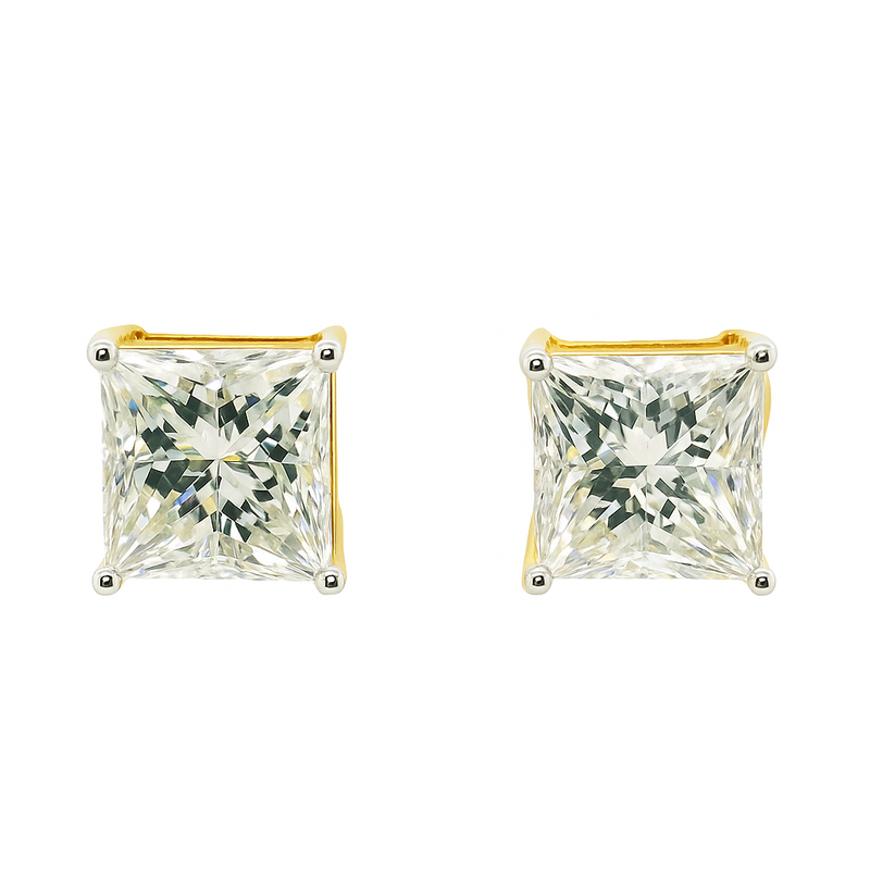 Tessera Twinkle Solitaire Lab Grown Diamond Earrings