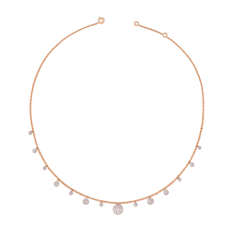 Glimmer Dot Lab Grown Diamond Necklace