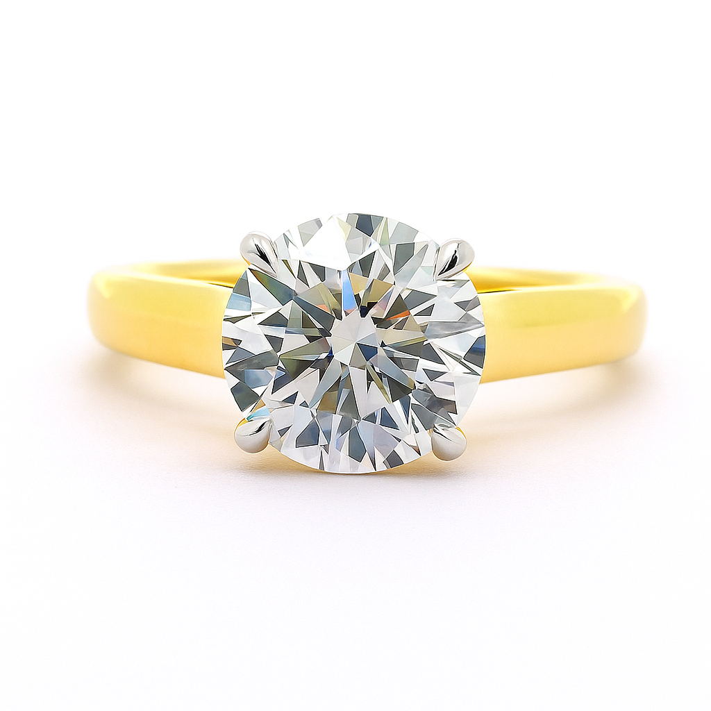 Supreme Brilliance Solitaire Lab Grown Diamond Ring