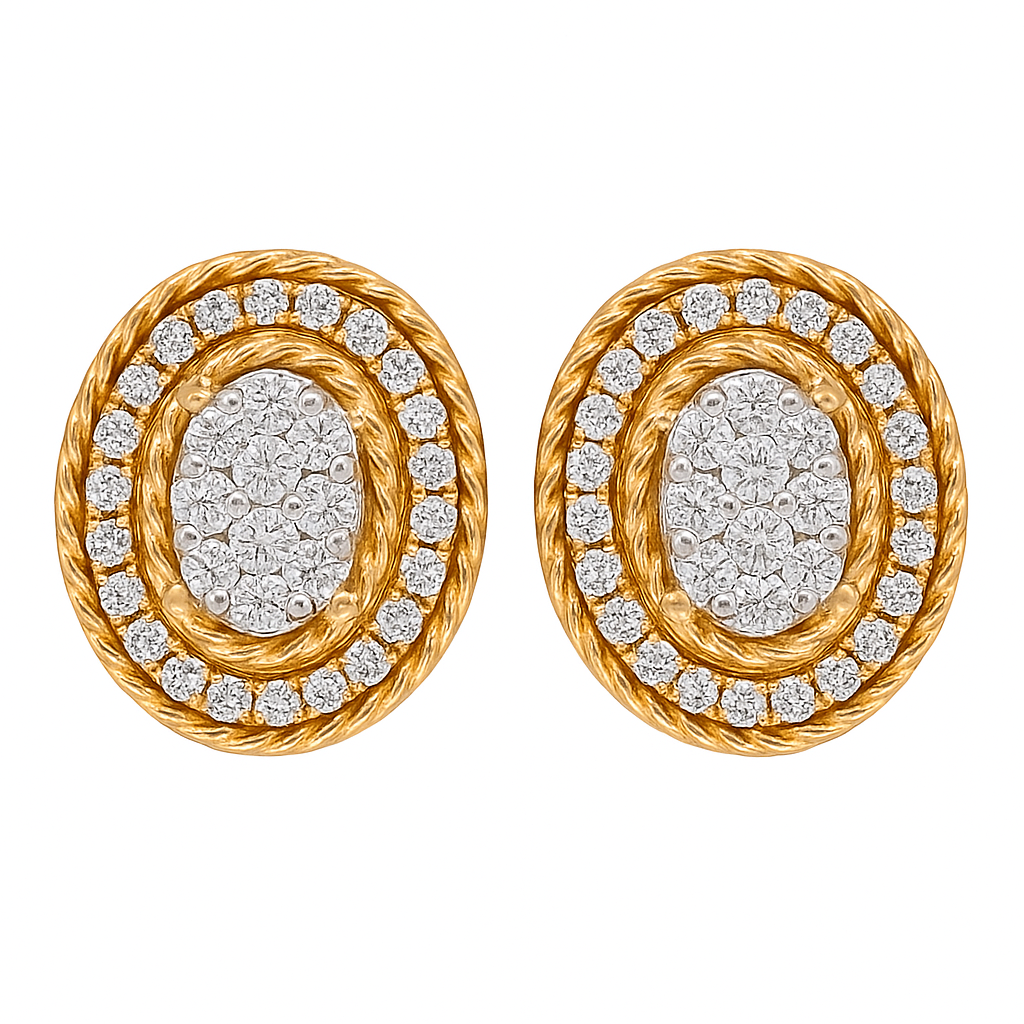 Regal Glow Lab Grown Diamond Earrings