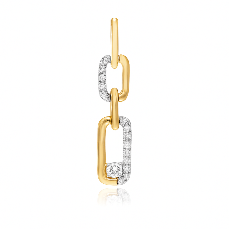 Infinity Pair Glow Lab Grown Diamond Pendant