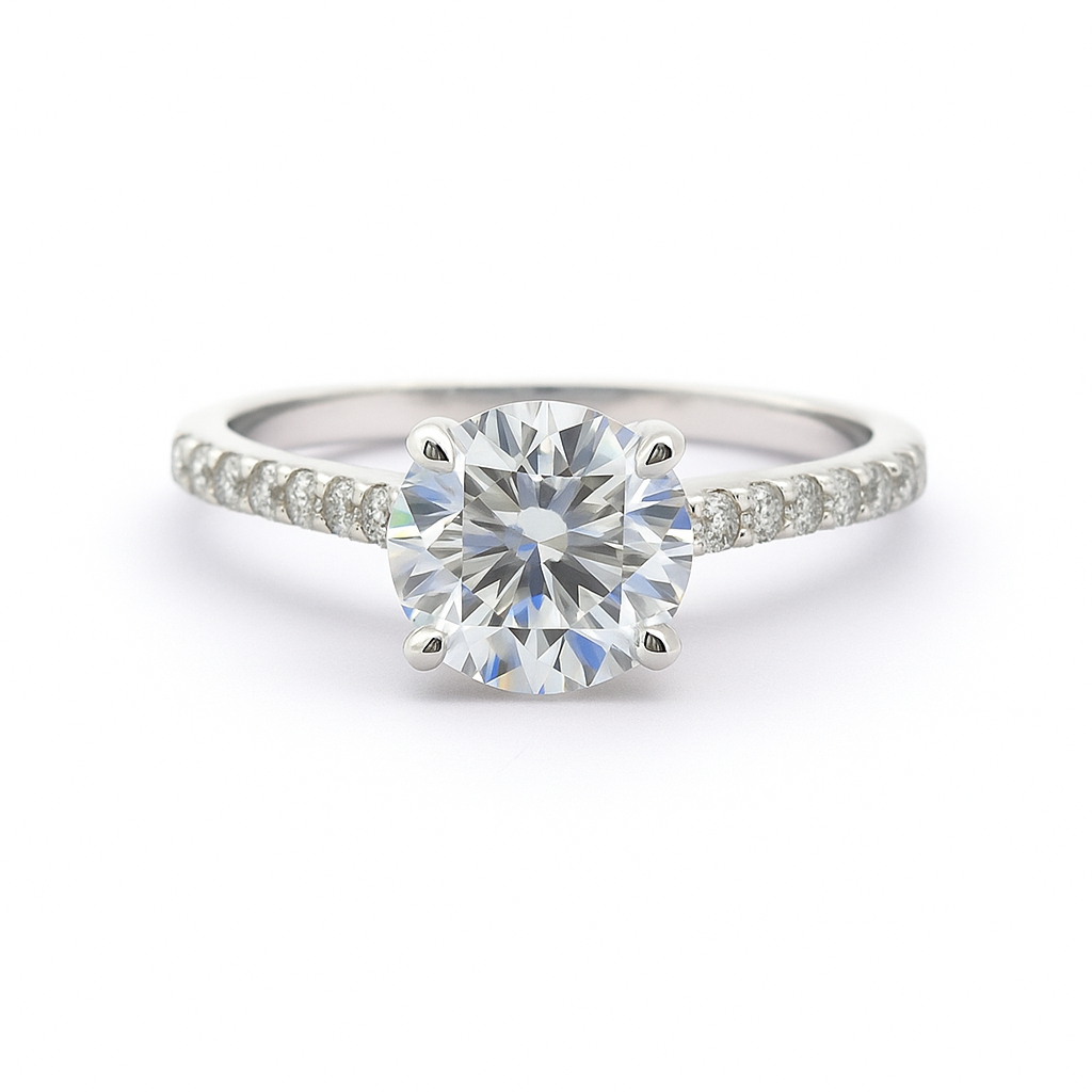 Luna Promise Solitaire Lab Grown Diamond Ring