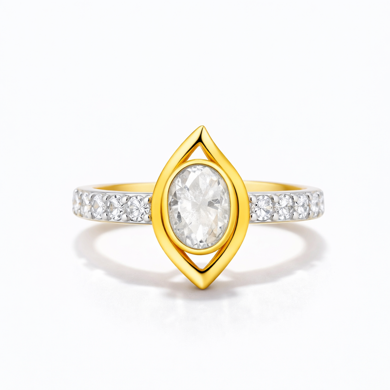 Golden Seed Lab Grown Polki Ring